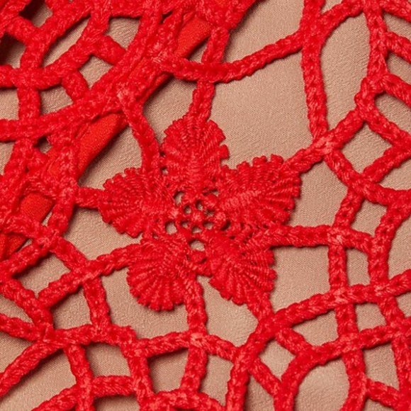 Self Portrait Guipure Lace Midi Dress - Picture 9 of 9